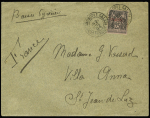 N° 4 obl. càd Constantinople Galata 21.07.1894 Turquie