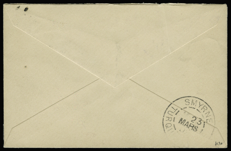 N° 11 obl. càd Vathy 20.03.1902 Samos sur lettre