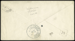 Autriche : n°80 OBL CAD "Paris R.Taitbout"  (1896) sur imprimé recommandé pour Salzbourg. TB