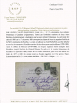 ASIE Afghanistan : n°75 OBL CAD "Cannes Alpes Maritimes" (1880) sur entier carte postale 10c sage (10c + 5c de surtaxe maritime) pour Kandahar avec CAD de transit maritime anglais "Sea post office", adressée au capitai