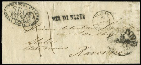 Lettre avec CAD type 15 "Blidah Algérie" (30 avril