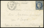 N°37 OBL GC 2793 + CAD "Paris Passy-les-Paris" (15