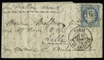 N°37 OBL étoile 16 + CAD "Paris R.de Palestro" (17