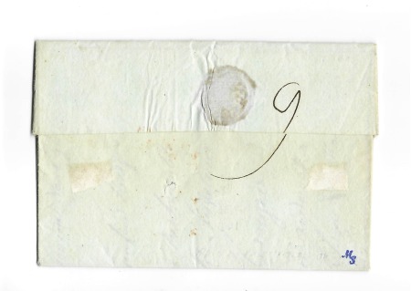 N°102 - département Rhin et Moselle : lettre avec