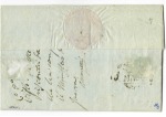 Lettre avec MP rouge "Trieste Illyrie" + cachet no