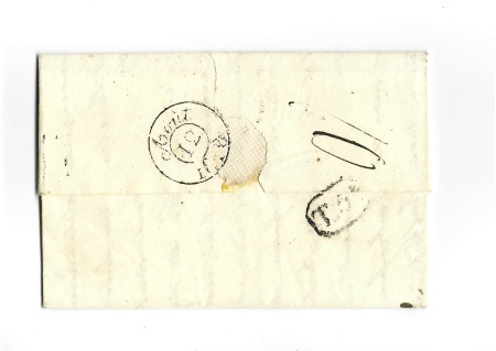 N°128 département des Bouches de l'Elbe : lettre a
