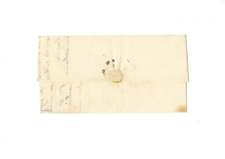 Lettre locale pour Saint Denis avec CAD noir "St P