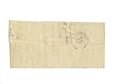 Col Gen n°23, 25c bleu, OBL CAD noir "Réunion Sain