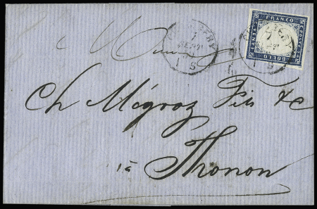 CHAMBERY càd sarde simple cercle 07.09.59 sur n°