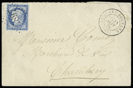 LE GRAND BORNAND GC 4897 sur n° 60 +T17 21.01.75 sur