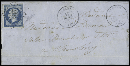 SAVOIE ALBENS PC 4197 sur n° 14 +T15 15.04.62 sur