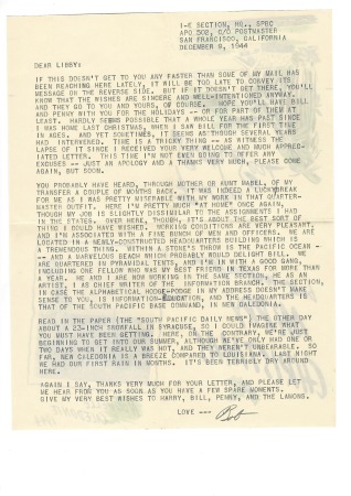 1943-44, Lot de +20 lettres et V-Mail des Forces Néo-Zélandaises
