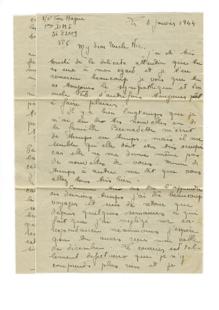 1943-44, Lot de +20 lettres et V-Mail des Forces Néo-Zélandaises
