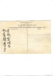 N° 24+26 obl. Hanoi 1906 sur superbe CPA décorée