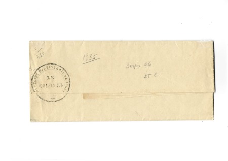 Lettre de Mustapha pour Alger (25 juillet 1835) av