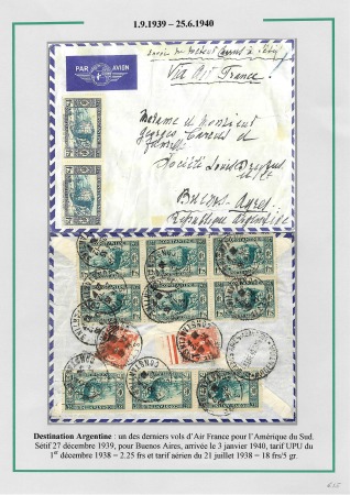 La seconde guerre mondiale en Algérie 1939 - 1942; 