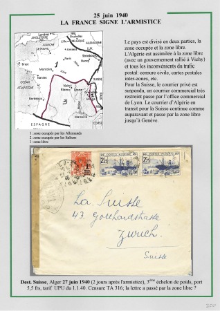 La seconde guerre mondiale en Algérie 1939 - 1942; 