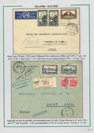 La seconde guerre mondiale en Algérie 1939 - 1942; 