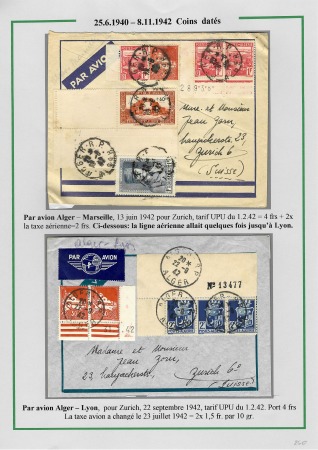 La seconde guerre mondiale en Algérie 1939 - 1942; 