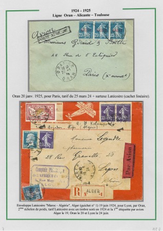 Ligne Oran - Alicante - Toulouse (1924 - 1925) 9 l