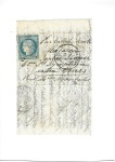 N°37 OBL étoile muette + CAD "Paris (60)" (30 oct 