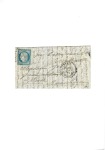 N°37 OBL étoile 2 + CAD "Paris R. St Lazare" (16 j