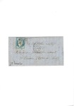 N°37 OBL étoile 39 + CAD "Paris R. des écluses St 