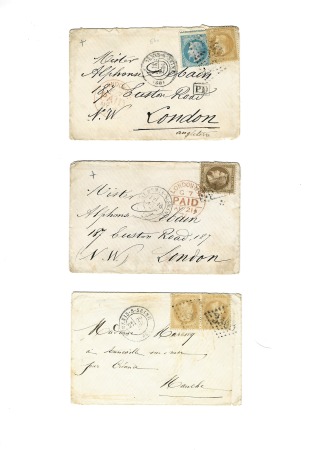 13 plis dont OBL Paris, Versailles et Saint-Denis 