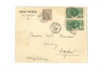 Sénégal n°23 + 33, 2 pièces OBL Dakar (1906) sur l