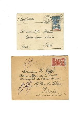 Sénégal n°37 OBL Dakar (1907) sur lettre pour la G