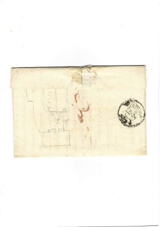 Double cursive "60 Champigny Vincennes" (1824) + t