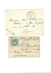 Lettre sans timbre avec CAD Type 17 "Vincennes" (2