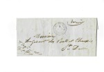 Lettre locale pour Saint-Denis avec CAD noir "St A