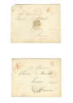 Ensemble de 9 lettres adressées au même destinatai