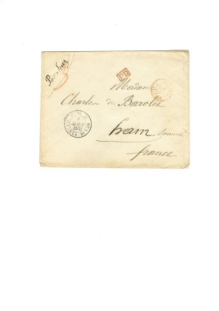 Ensemble de 9 lettres adressées au même destinatai
