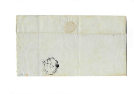 Lettre locale pour Saint-Denis avec CAD noir "St L