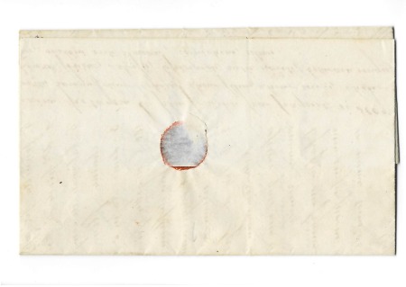 Lettre pour Marseille avec CAD noir "St Pierre ile