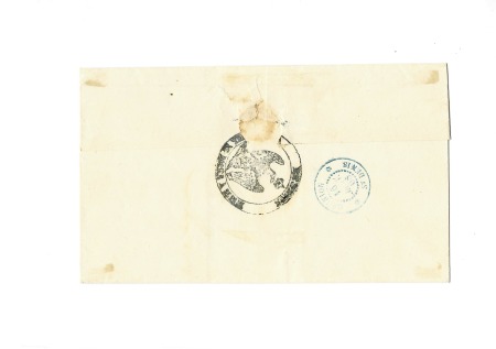 Lettre locale pour Saint Denis avec mention manusc