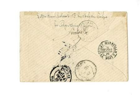 Cl Gen n°41, 15c sage bleu, OBL CAD octogonal roug