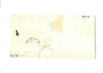 N° 3 obl. grille sur lettre de Montebourg (Manche)