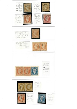 Lot de 14 timbres (n°13, 14, 16, 21, 22, 23, 24)
