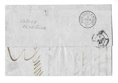 FAVERGES càd sarde 4 aout 60 sur n° 14 de France