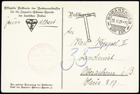1929 (22. Feb.) Werkstattfahrt, Abwurf Romanshorn,