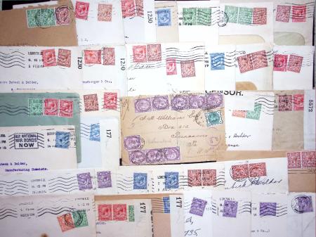 1915-50 CENSORED MAIL, Lot of 300 covers and cards