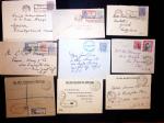 1902-70 Lot of 29 items with several registered items,