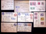 1902-70 Lot of 29 items with several registered items,
