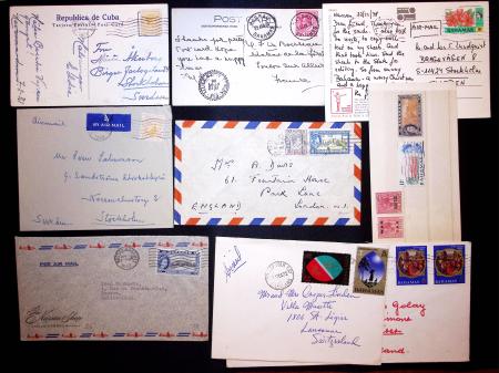 1902-70 Lot of 29 items with several registered items,