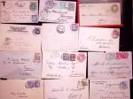 1861-1910 Selection of 75 covers and cards showing