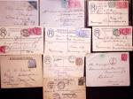 1861-1910 Selection of 75 covers and cards showing