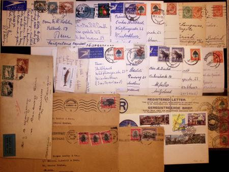 1910-60, Attractive selection of 238 covers and cards,